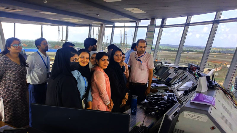 Learning from Professionals: An industrial visit to Air Traffic control.