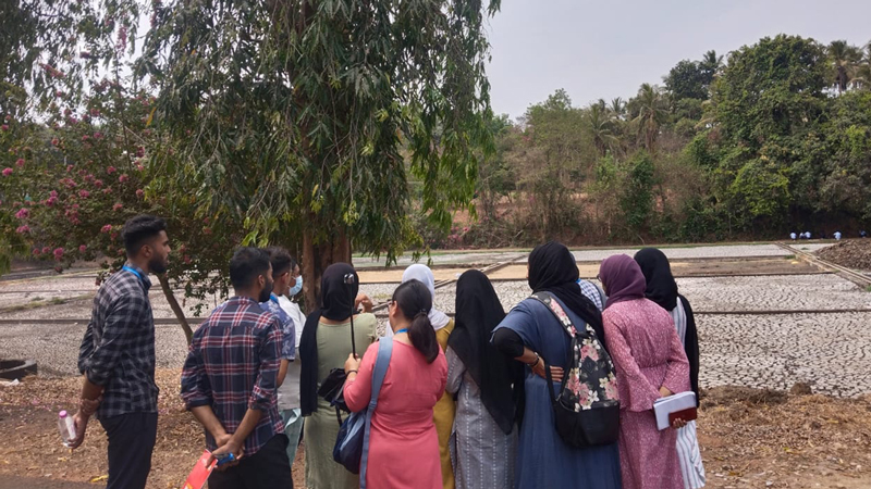 Public health students visit Sewage treatment plant to gain insight into city’s efforts to ensure sanitation and disease control